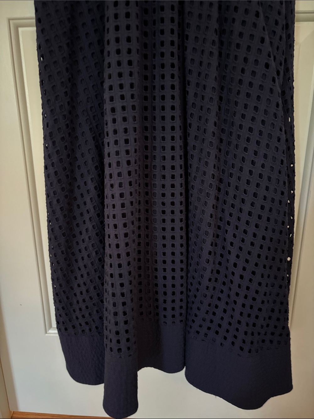 NWOT Tuckernuck Navy Eyelet Rhea Dress S - Picture 8 of 8